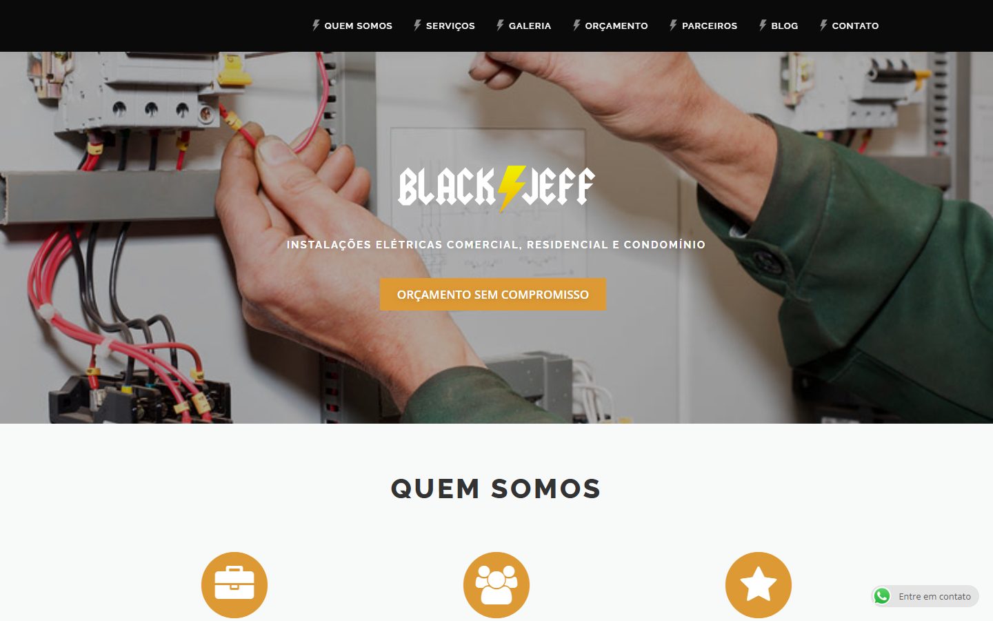 Site Elétrica BlackJeff
