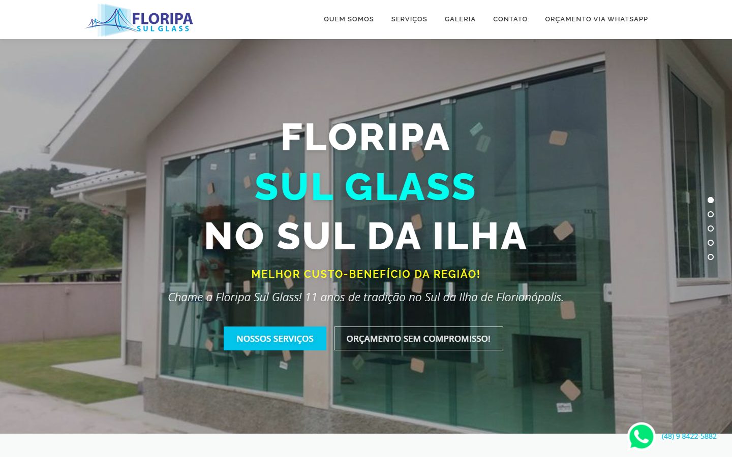 Site Floripa Sul Glass