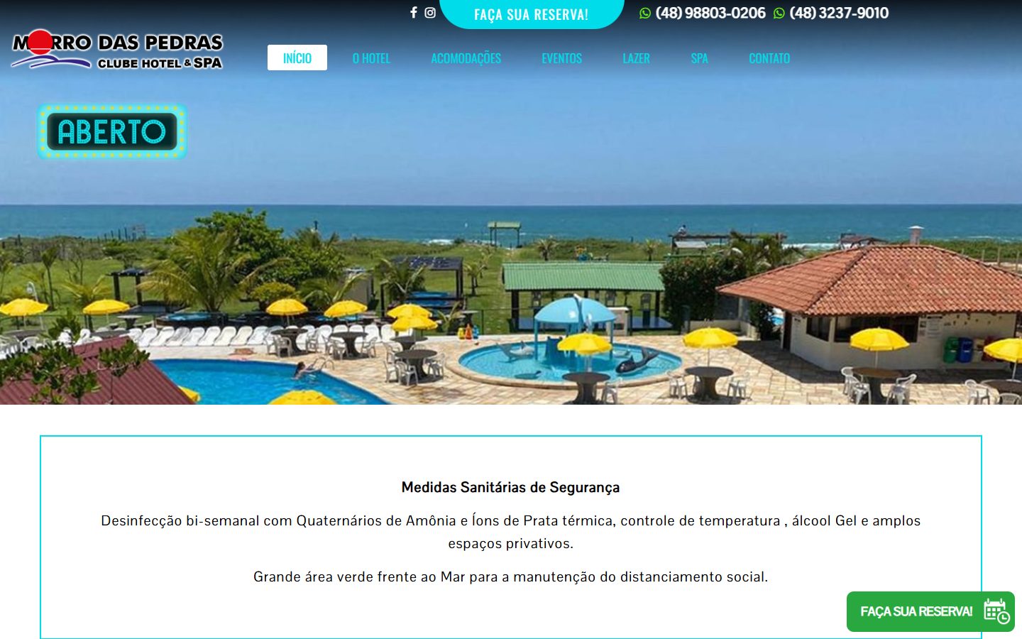 Site Morro das Pedras Clube Hotel & Spa